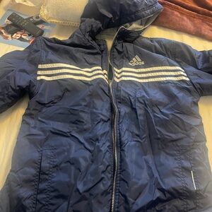 Adidas big Kids old Navy reversible Jacket